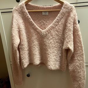 Wilfred alpaca mix sweater XS pink